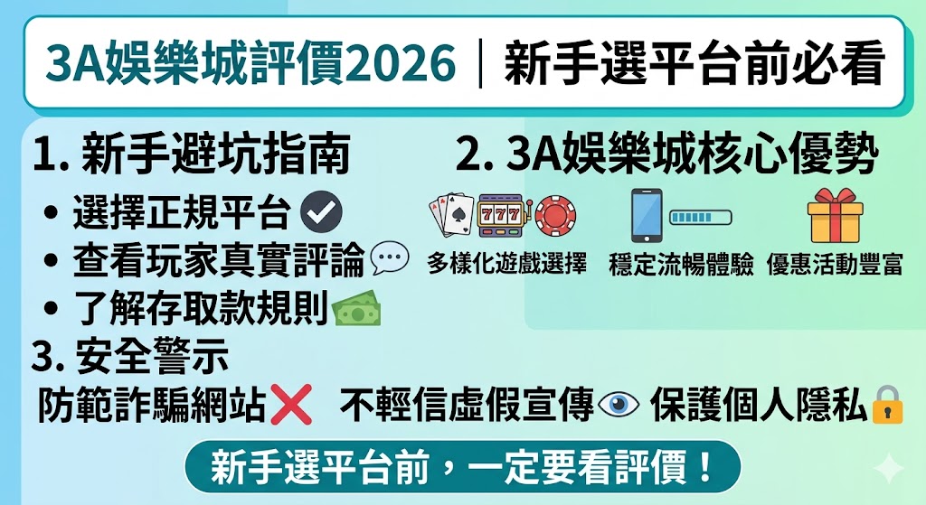 新手選平台前必看