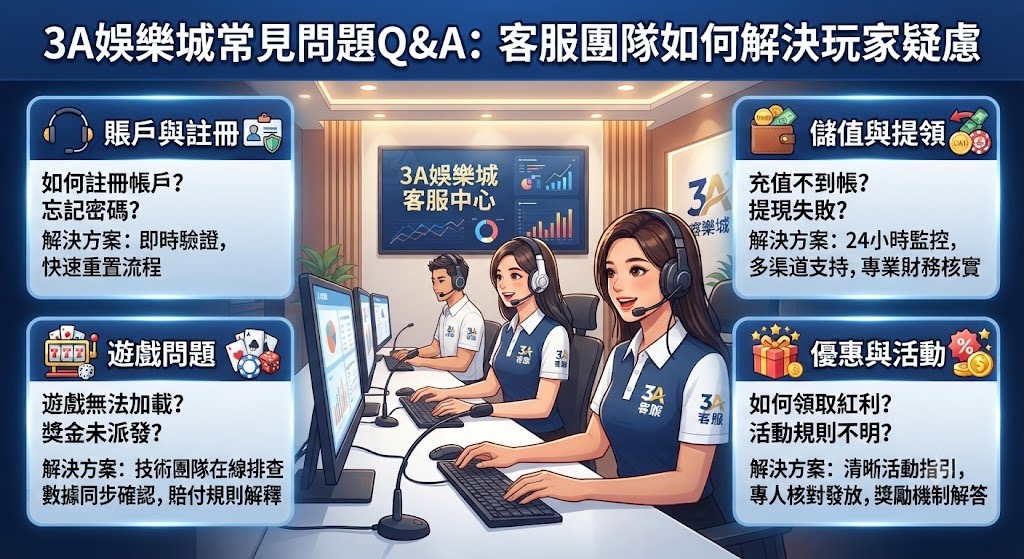 客服團隊如何解決玩家疑慮
